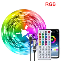 LED Strip Lights with Music Sync and APP Control for Home Party Decor and Ambiance (RGB Led Strip)