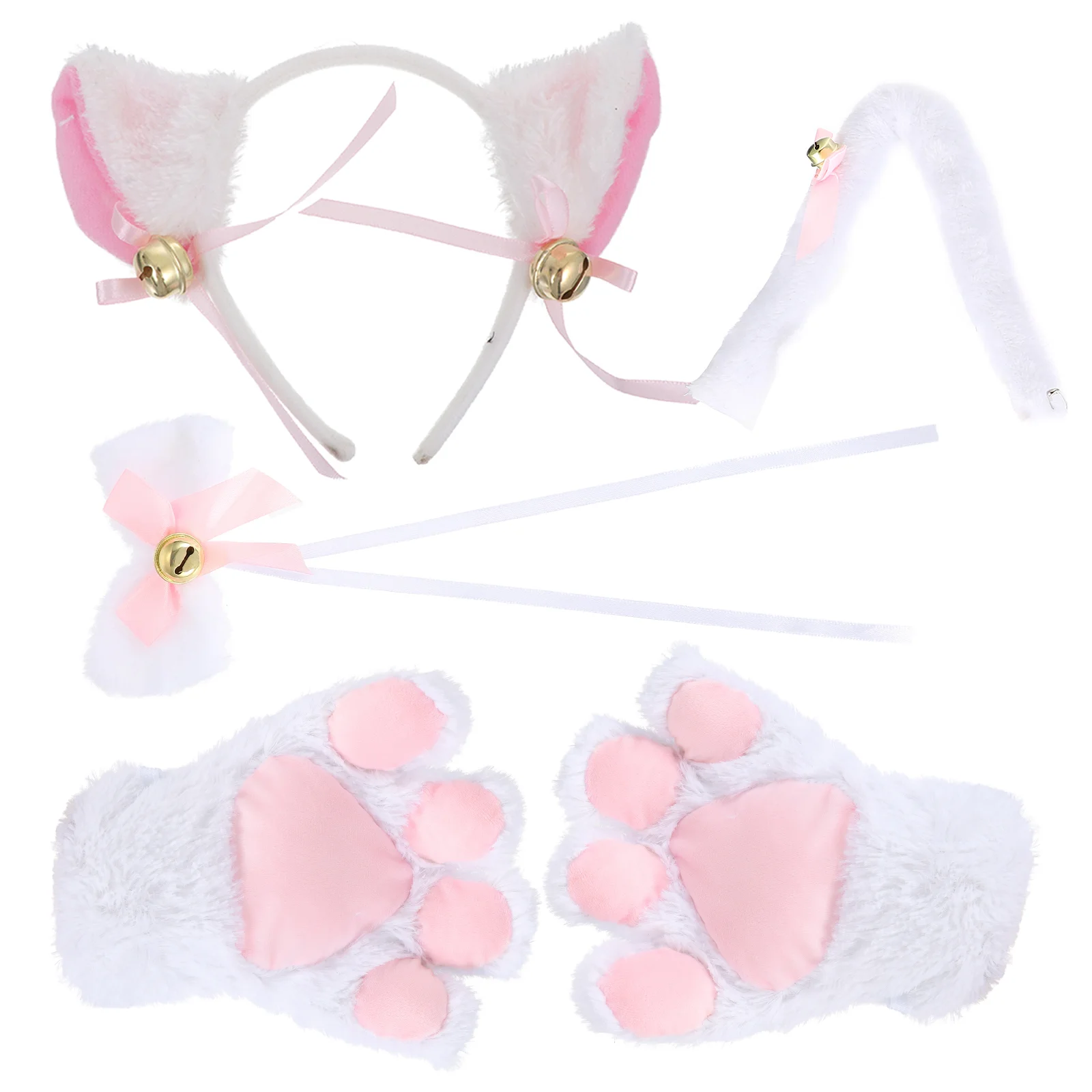 

1 Set Cat Cosplay Costume Kitten Role-playing Party Prop Lolita Set
