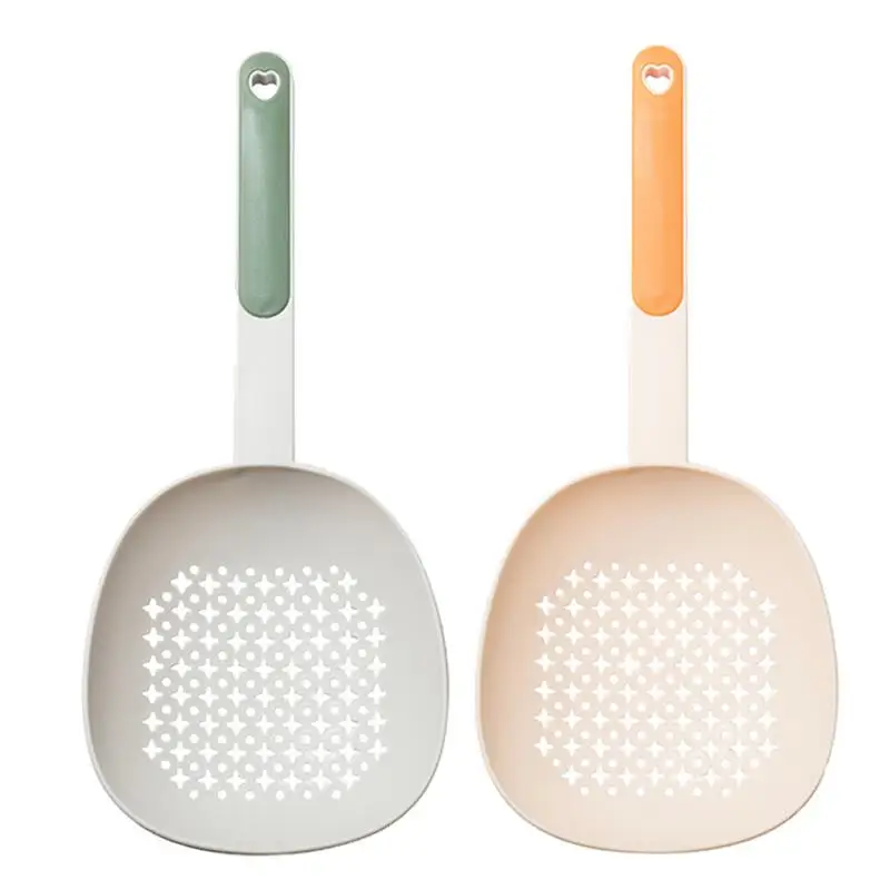 

Skimmer Spoon Slotted Spoon Colander Spoon Skimmer Strainer Anti-Scald Long Handle Dangling Strainer Spoon dumplings scoops