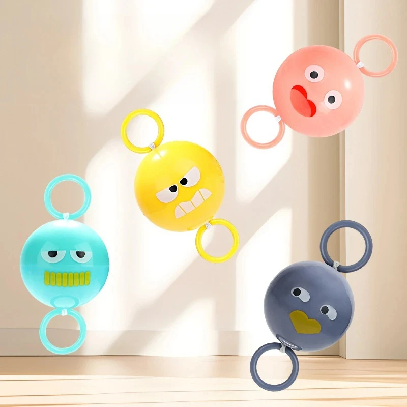 Luminous Whistle Ball Toys Funny Children Decompression hand-eye Coordinated Exercise Steel Ball Toys Childhood Puzzle Gifts