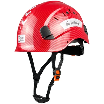 CE EN397 Casco di sicurezza per l'edilizia Elmetto protettivo in ABS Sistema di ventilazione regolabile Elmetti protettivi per la testa da lavoro industriale ANSI