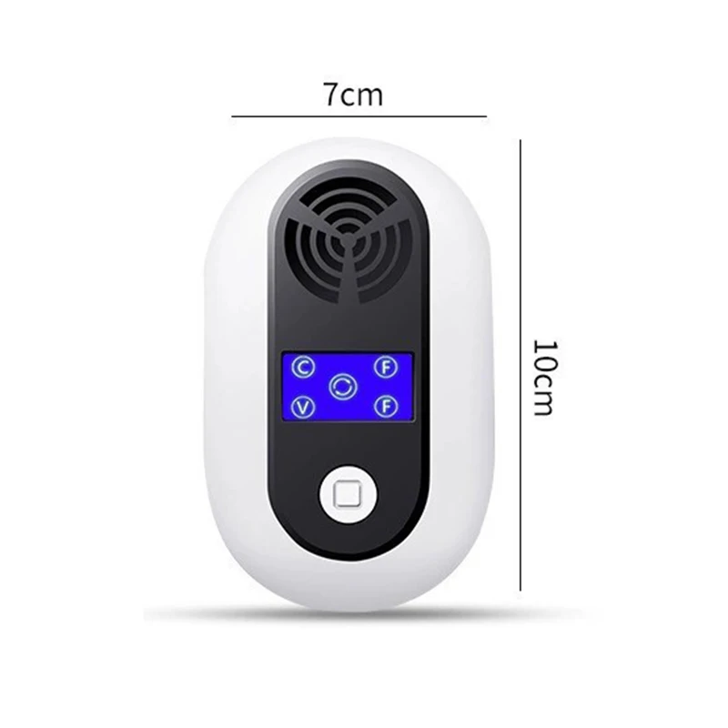 Ultrasonic Rat Repellent High Power Acoustic Pest Repellent For Household Use Rat Cockroach EU UK plug bird repellent mosquito repellent pest control duster