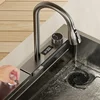 Kitchen Accessories Digital Waterfall Sink Kitchen Sink Stainless Steel Dishwashing Basin Multi-Function Large Single Tank 6
