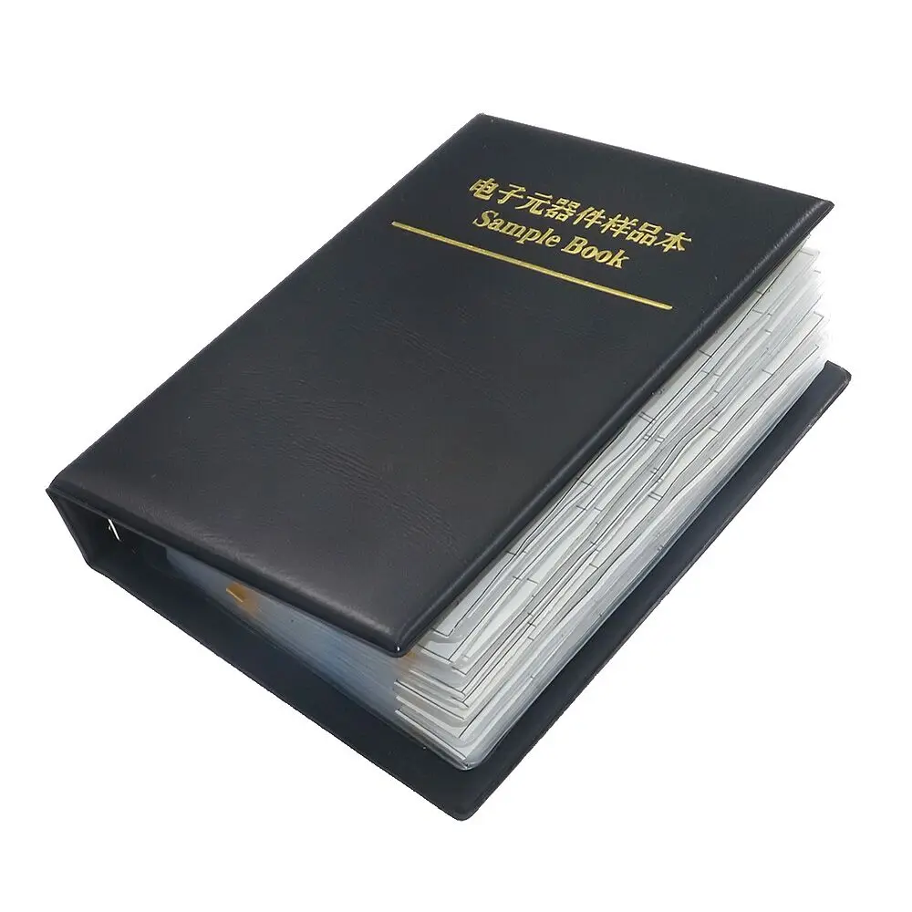 130Value 1% 1/4W Metal Film Resistors Sample Book 0.25W 1R-3M Assorted kit 1300pcs