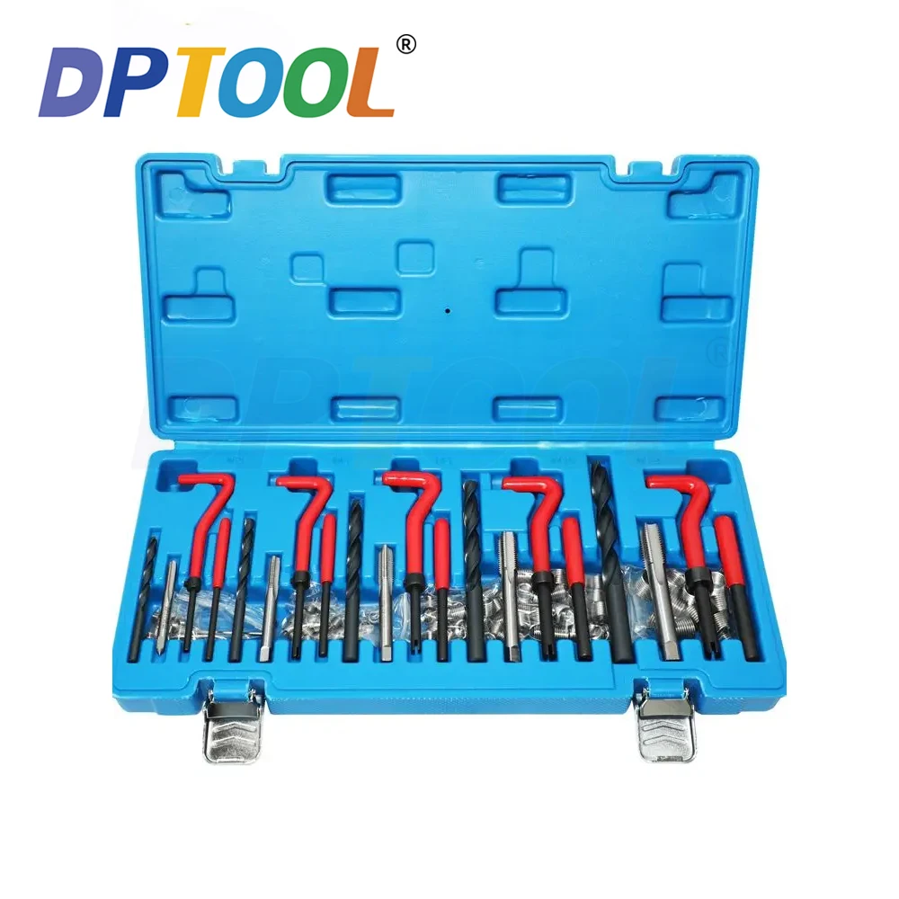 131PcsThreadRepairToolM5M6M8M10M12CoilDrillInsert