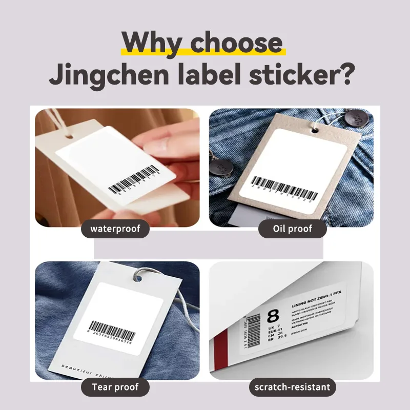 NIIMBOT B1/B21/B3S/B203 Label printing paper White thermal adhesive sticker Waterp label 1-2 rollsroof food commodity prices