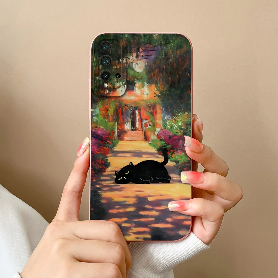Cartoon Bumper Soft Liquid Silicone Phone Case