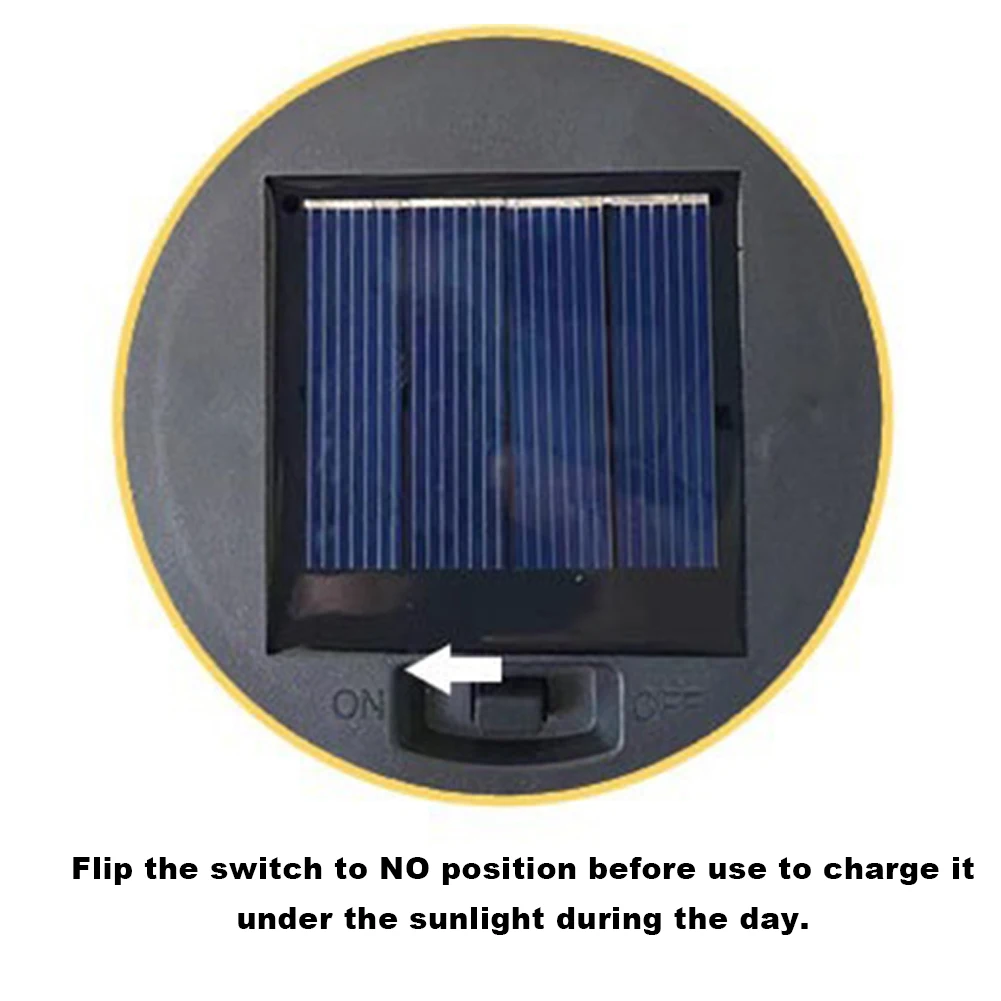 Waterproof Iron Pathway Stake Light with Crackle Glass Globe