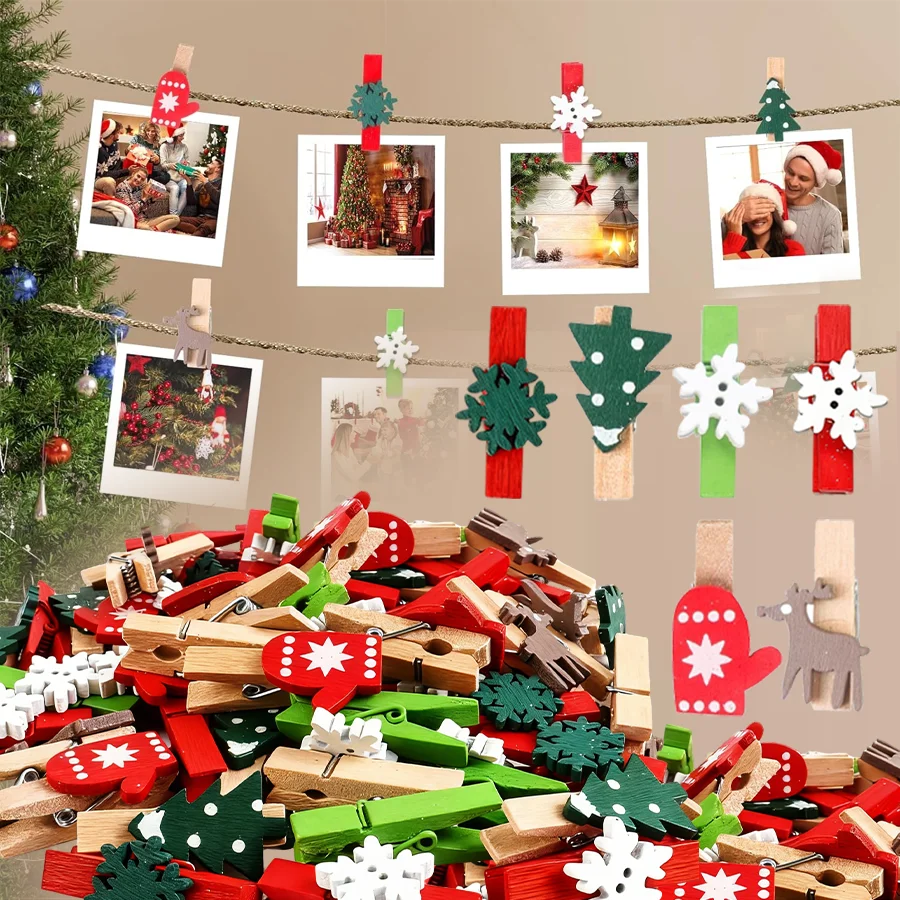 Paper Christmas Trees 100pcs Paper Clips Christmas Tree Shaped - View #7