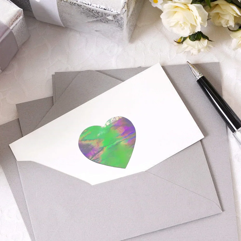 50–500 Stück schwarze Papieraufkleber, rund, blanko, handgefertigt, selbstklebend, DIY-Etiketten, Geschenkpaket, Umschlag, Siegelaufkleber, Schreibwaren – Detail 18