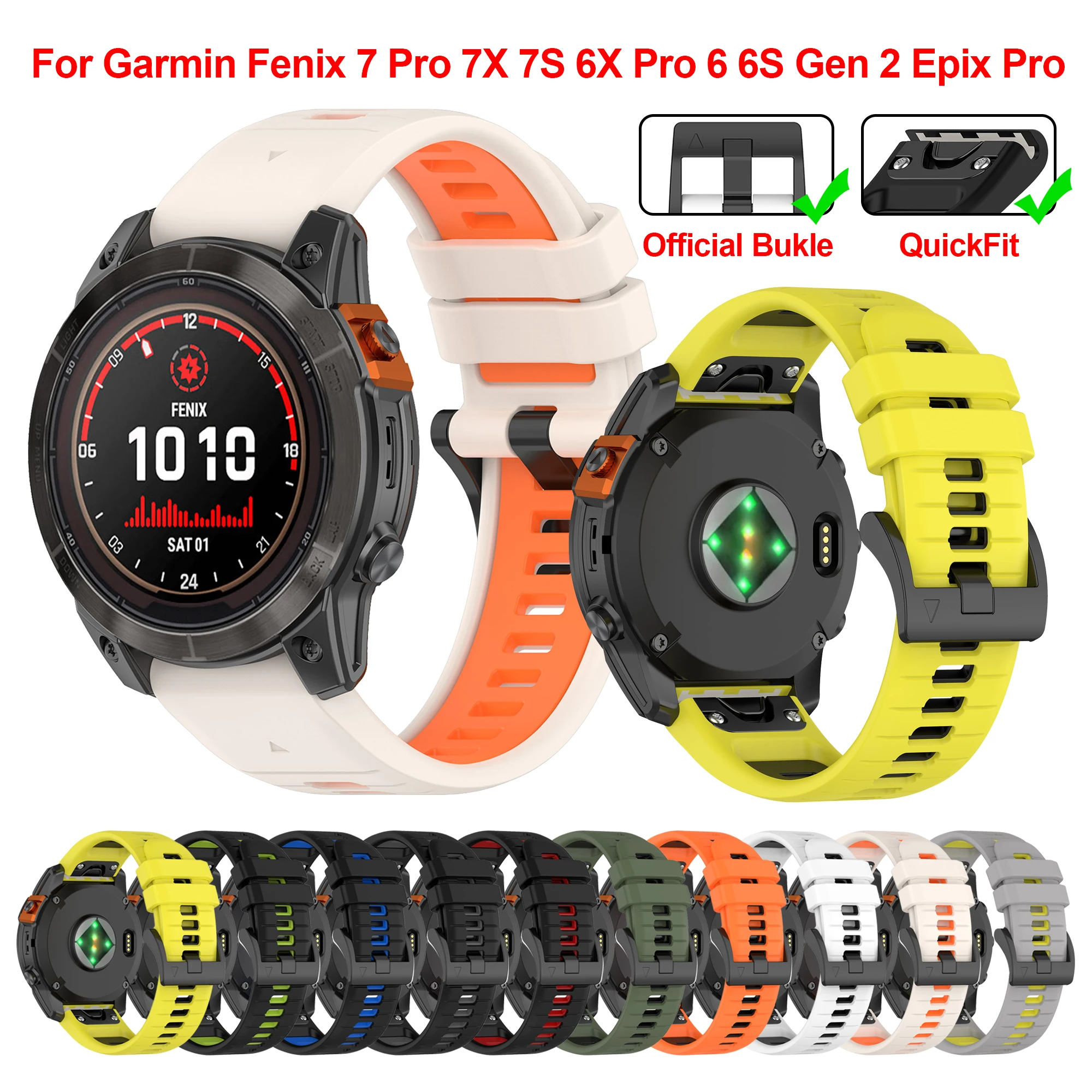  Bandas compatibles con Garmin Instinct 2S Solar Watch, correa  ajustable de metal de acero inoxidable de repuesto para Garmin Instinct 2S  Solar (negro) : Electrónica