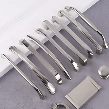 

1Pc Stainless Steel Handles for Furniture Cabinet Knobs and Handles Kitchen Handle Drawer Knobs Cabinet Pulls Cupboard Handles