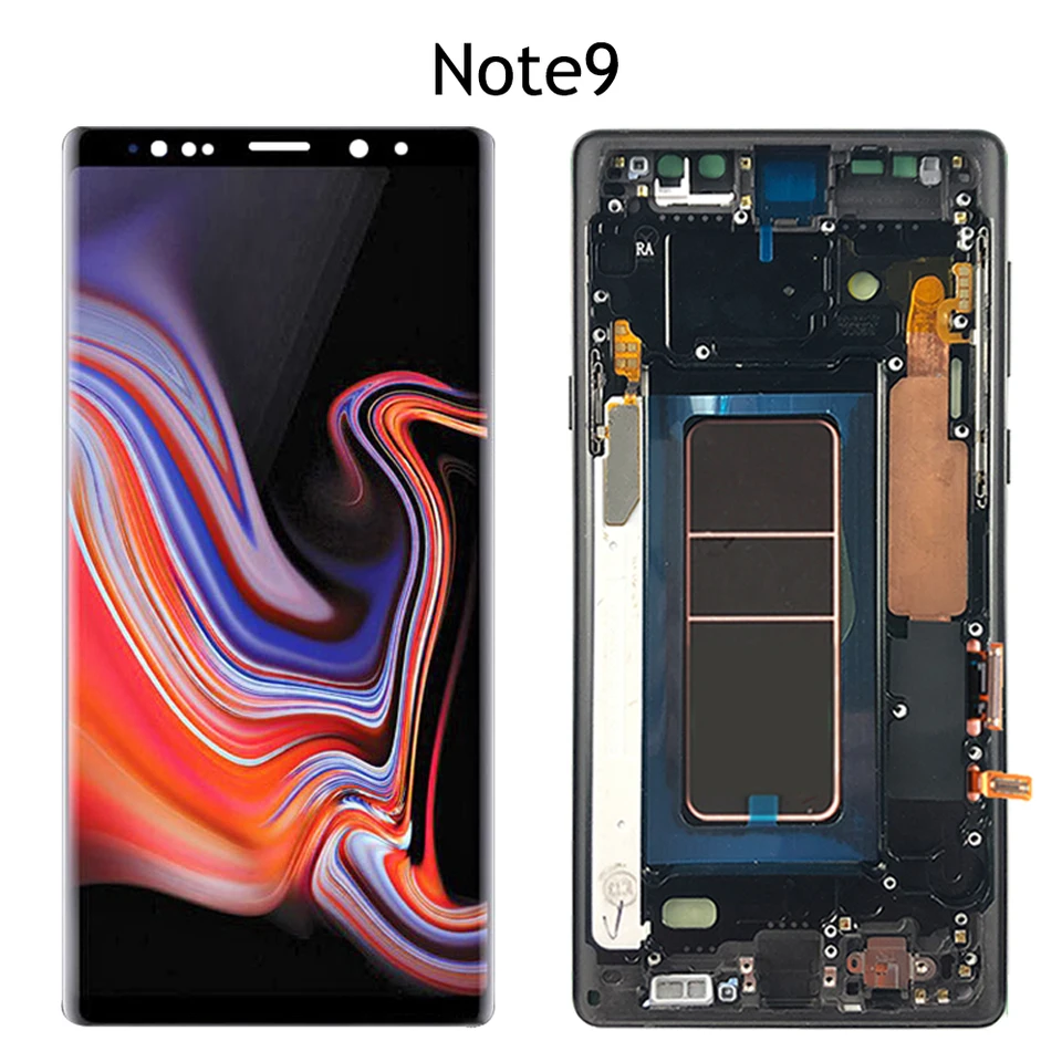 6.4インチ Super AMOLED LCD サムスン Galaxy Note9 LCD N960 N960F