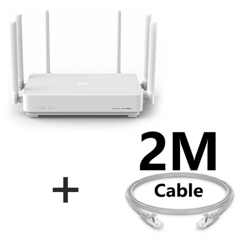 Xiaomi Redmi AX5400 Wifi Router Mesh System WiFi 6 4K QAM 160MHz High Bandwidth 512MB Memory for Home Work With Xiaomi App 