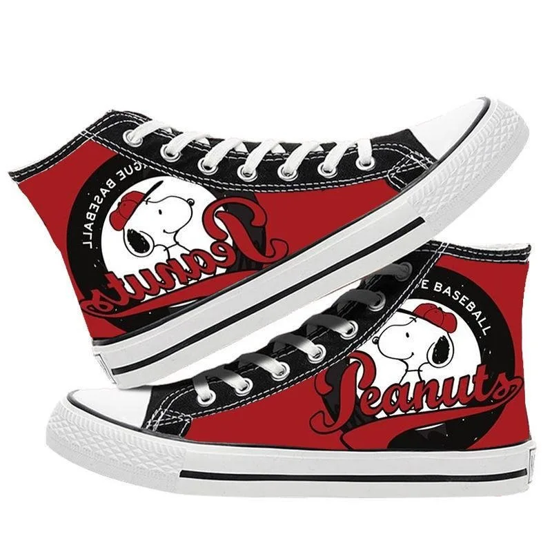 Snoopy peripheral spring and autumn thin high-top breathable