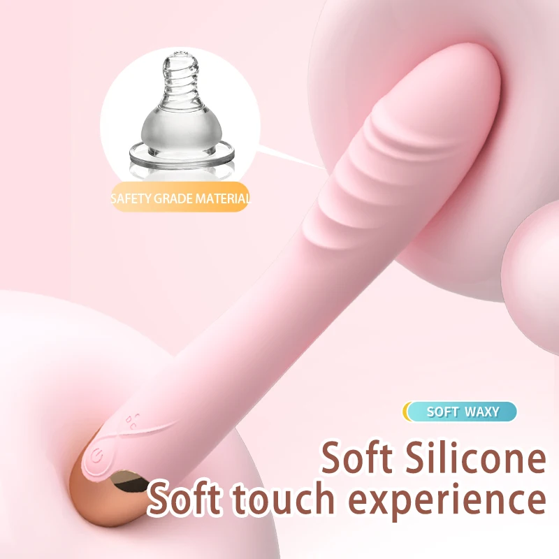 Laile Judy Electric Female Masturbator Vibrator Adult Sex Toy Massage Stick Female Specific AV Stick