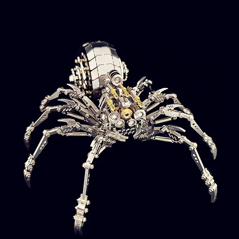 3D Puzzles Spider King Model Kit Metal Animal Insect  Jigsaw DIY Assemble Toys Mechanical Assembly Kits Toy Kids Adults Gifts