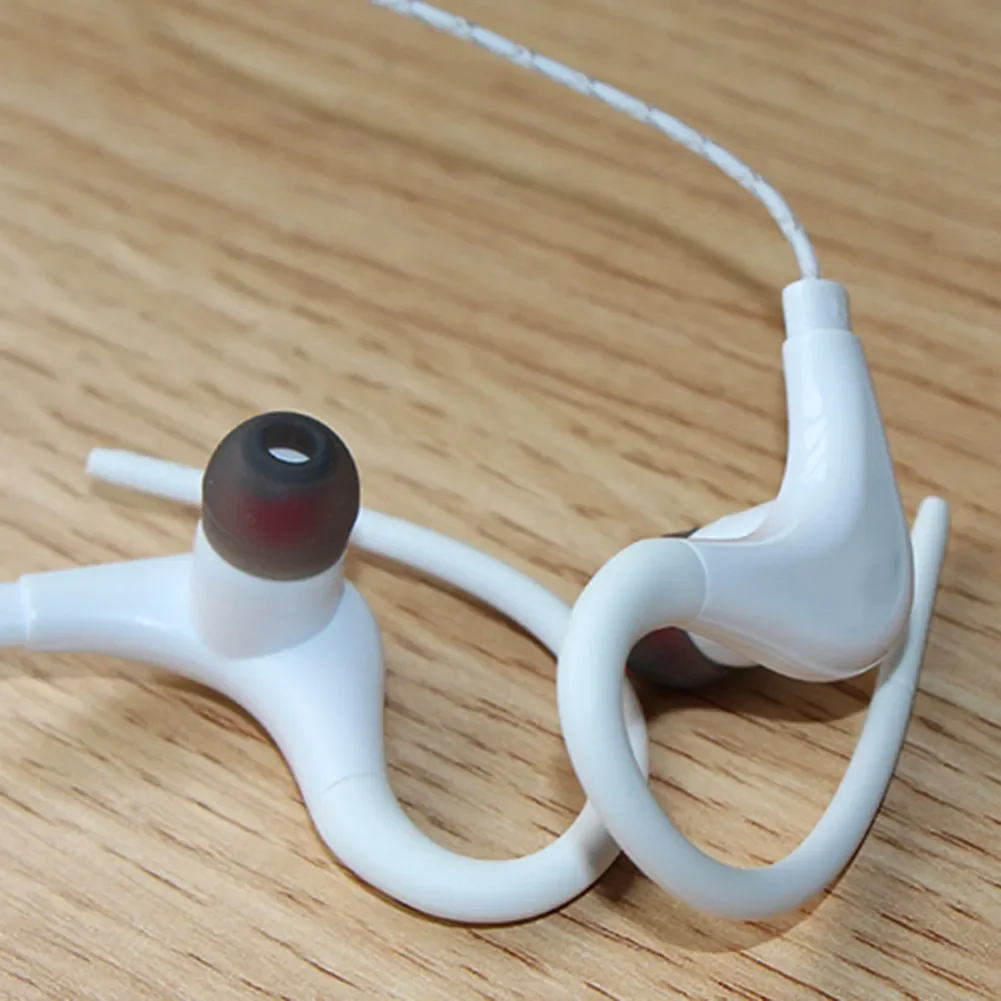 Waterproof Sport Wired In-Ear Earphones with High-Definition Bass & Ear Hook Design