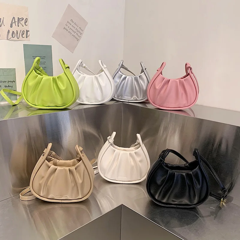 

Premium Simple Crescent Bag Women 2023 New Tide Fashion Casual Hundred Cross Border Single Shoulder Crossbody Bag