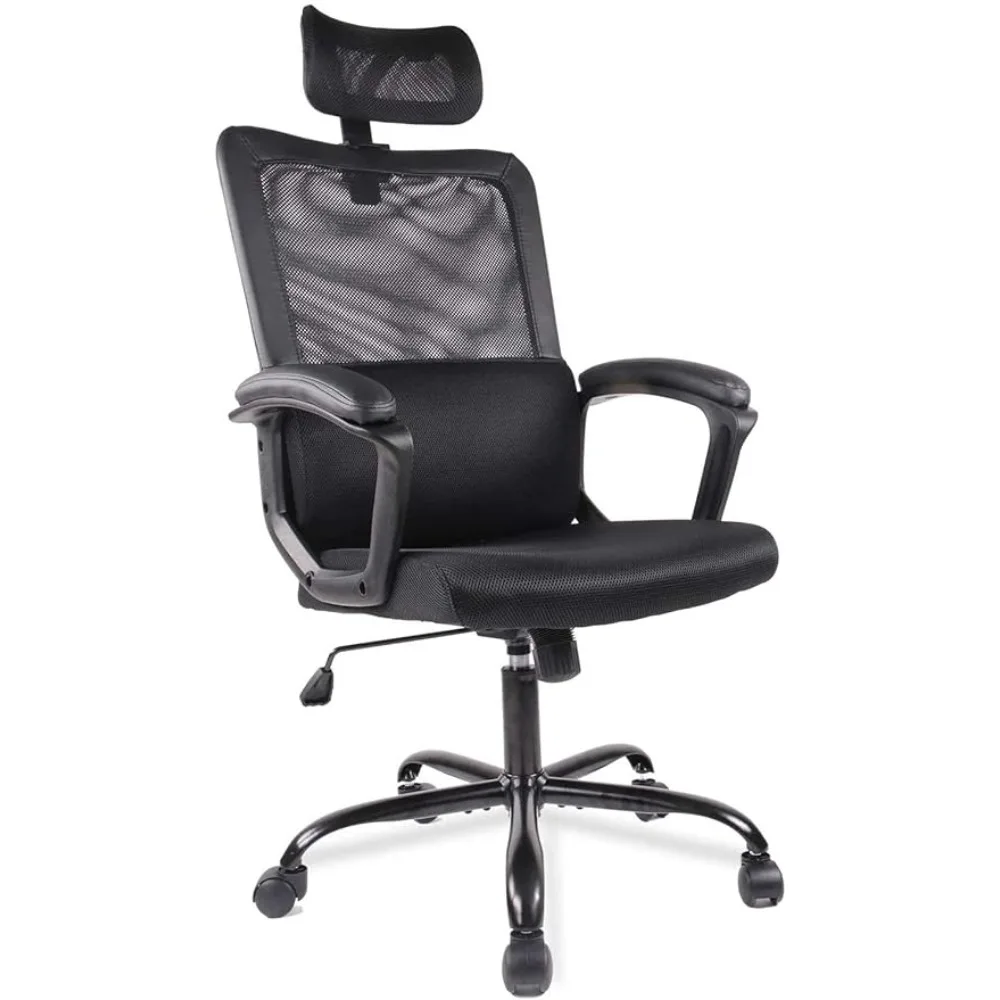 

Office Chair Ergonomic Mesh Home Office Computer Chair With Lumbar Support Freight Free Gaming Gamer Armchair Furniture