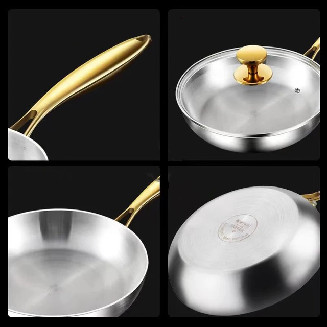 316 Stainless Steel Nonstick Frying Pan 3