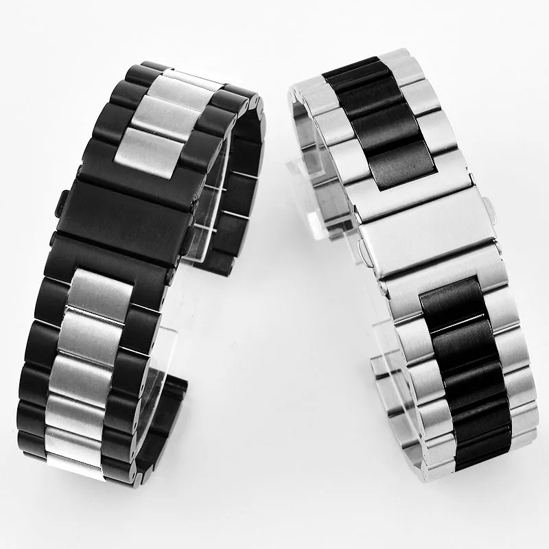 

Watch Band for Samsung Gear S3 S4 S5 Frontier Classic Watch Strap Steel Watchband 46mm Accessorie 18mm 20mm 22mm 24mm