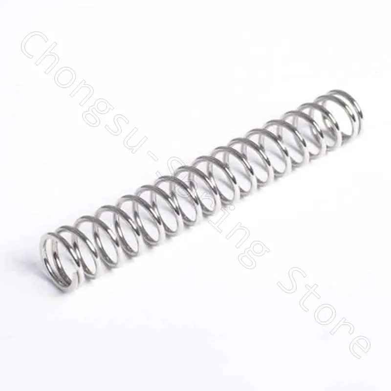 10Pcs 0.2 mm Compression Spring 304 A2 stainless Springs Wire Dia 0.2mm Outer Dia 1 1.2 1.5 1.8 2 2.5 3 3.5 4mm Length 5 - 30mm