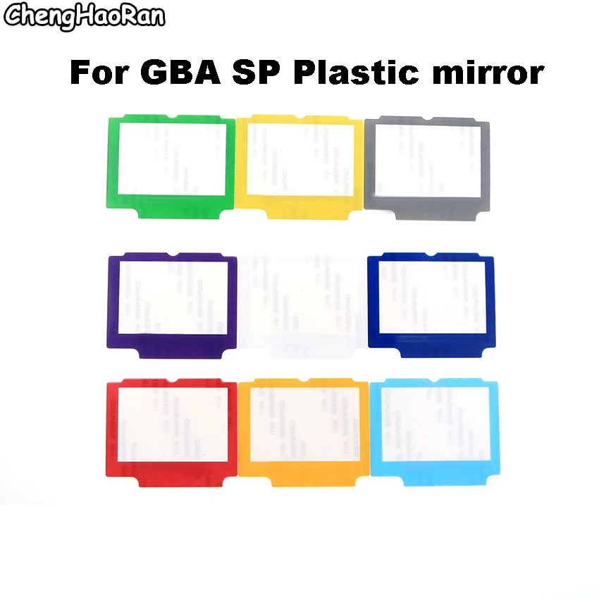 ChengHaoRan пластиковые линзы для GB/GBA/GBC/GBP/GBA SP/GBL Защитная пленка экрана W/ Adhensiveparts |