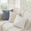 HAPIHAPPY Winter Decorative Throw Pillow Covers 18X18 Set of 1 Bed Sofa Living Room Throw Pillow Covers Soft Plush Pillow Covers 5
