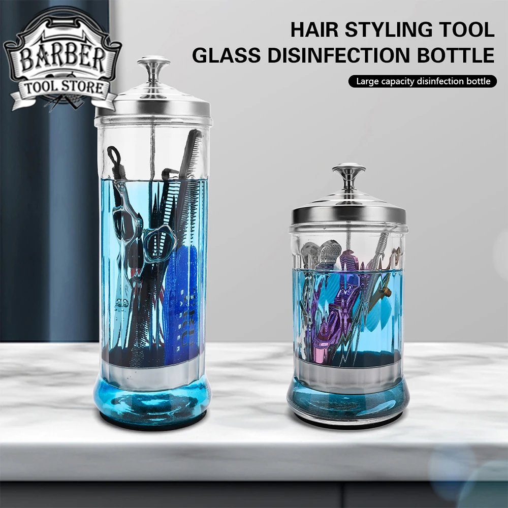 Glass Jars Diane Glass Sterilizing Jar Disinfectant Container