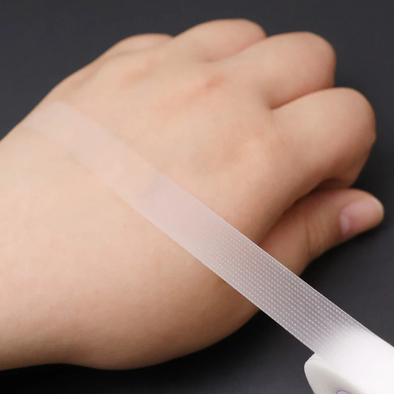 1 Roll Baby Transparent Bandages Grid Tape Curved Healing Patches for Children Wound Strips Dressing Adhesive Plasters Bandages