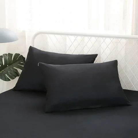 

Waterproof Pillow Cases 50x70 Microfiber Beach Sweat Proof Pillow Cover Bed Bug Breathable 2pc