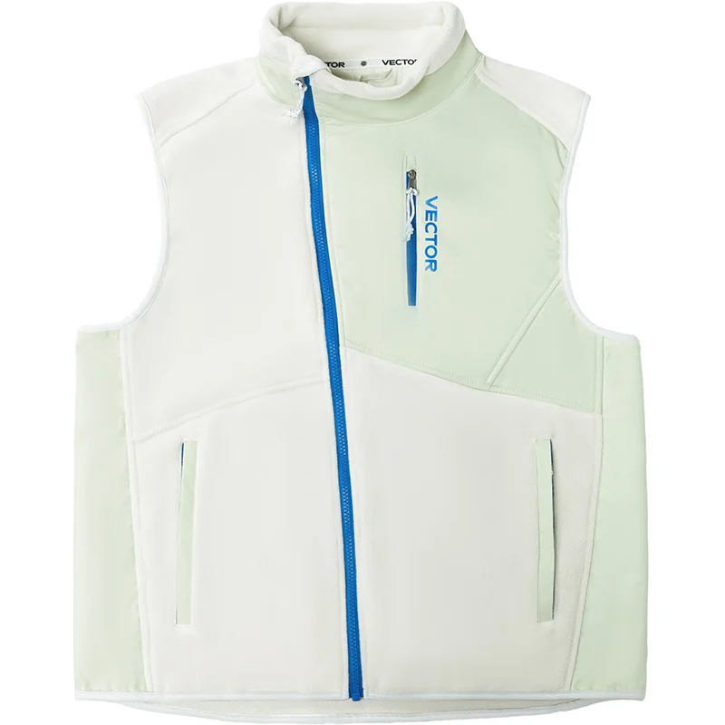 VECTOR Men and Women Fleece Vest Mid Layer Warm Quick Drying Ski Outdoor Sports Skiing Hiking ski protective clothing