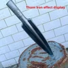 New Stainless Steel Spearhead Boar Spear Gardening Tip Shovel Outdoor Multi-Tool Spear survival gear camping tools edc 1