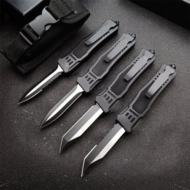 

NEW Micro 616 Troo OTF Folding Knife Tactical Gear Finger Actuator Blade Survival EDC Tools Outdoor Camping Pocket Knives