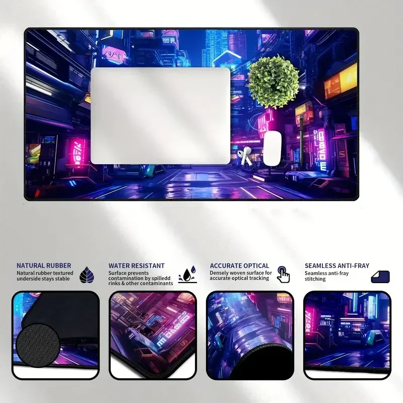 Large Gaming Mouse Pad Strata Liquid Desk Non-Slip Rubber Game Mouse Mat Computer Keyboard Mats Pad Big Mousepad Gamer Decorate 5