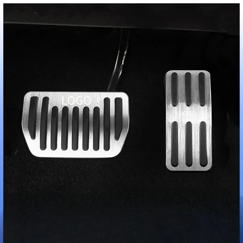 Car Pedal Cover For Geely Xingyue L Monjaro KX11-Gas Fuel Brake Pedal Accelerator Non-Drilling Cover Pad pedal cover