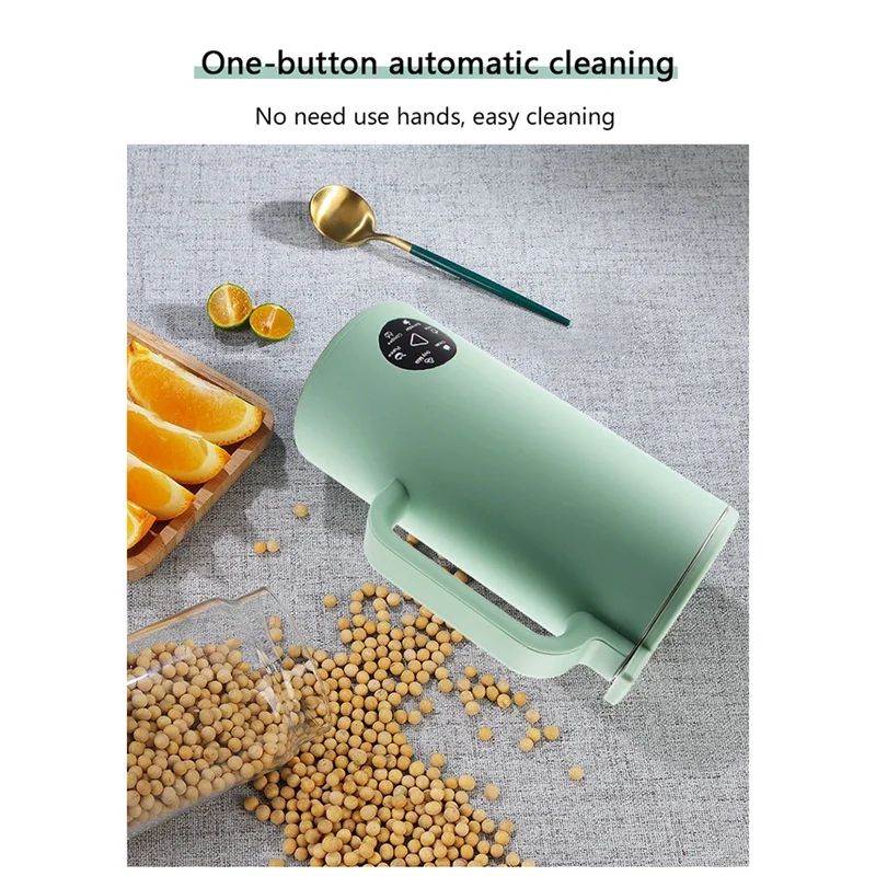 Soymilk Maker Food Blender Electric Juicer Grain Grinder Soya Bean Milk Machine Filter-Free Mixer 3