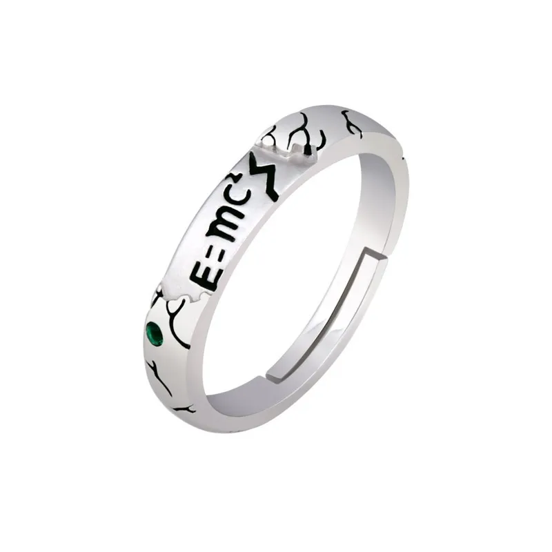 Anime Ring Dr.Stone Ishigami Senkuu Cosplay Adjustable Opening Unisex Jewelry Props Gifts