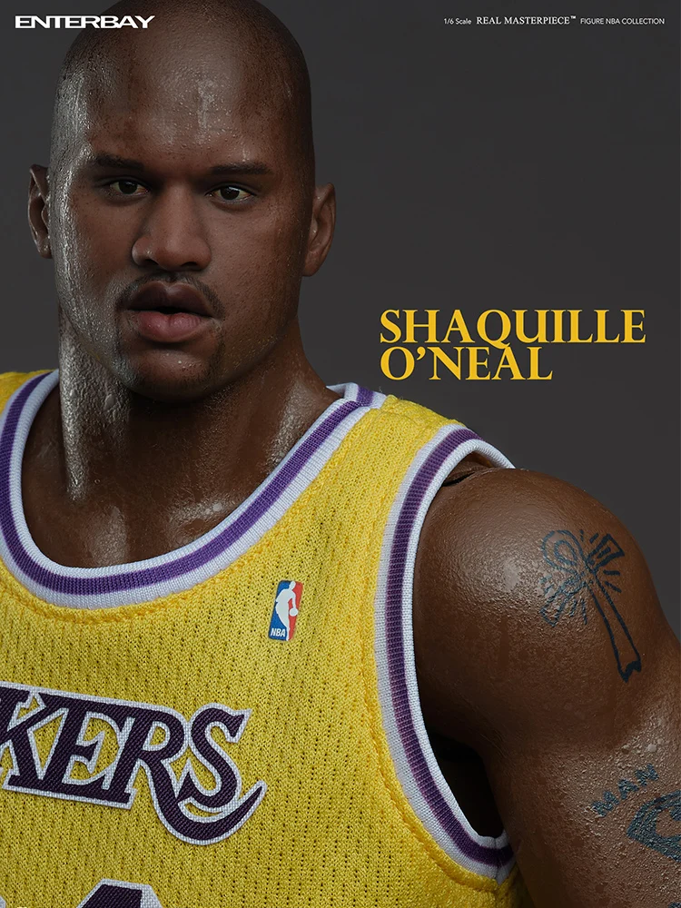 1/6 Enterbay Basketball Magic Lakers #32 34 Shaquille O'Neal Pack Set  Figure - AliExpress