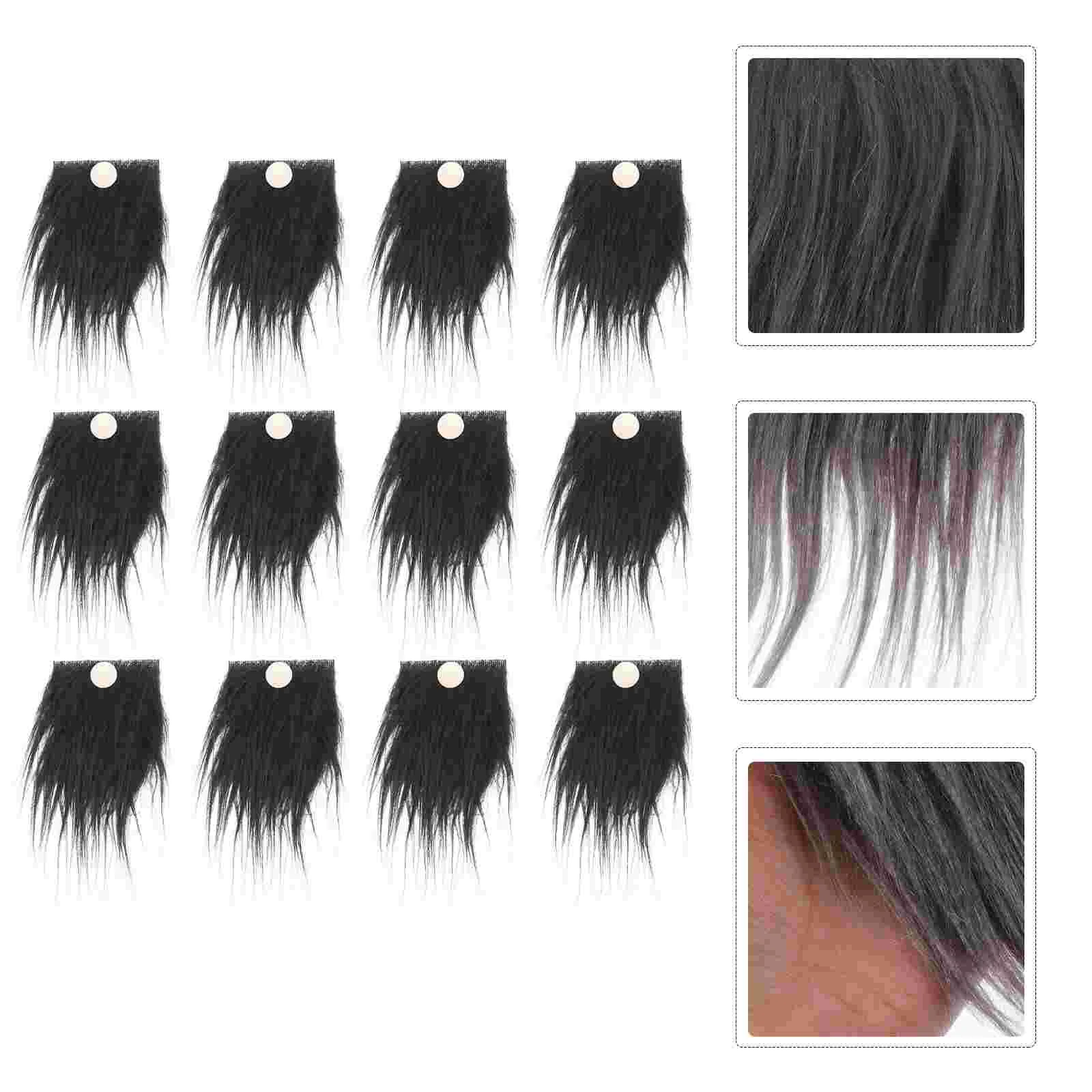 

Нарезанный костюм для бороды гном, искусственный мех, карликовая борода с деревянными бусинами