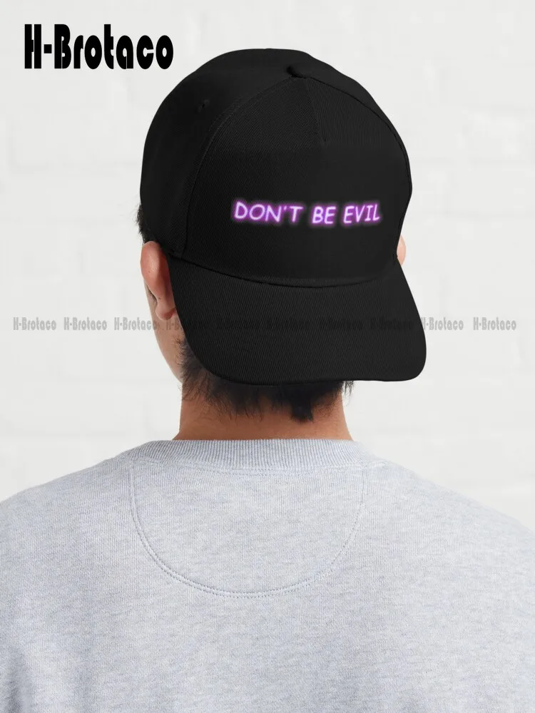 

Don'T Be Evil Baseball Cap Birthday Hats Adults Gd Hip Hop Custom Gift Outdoor Sport Cap Tactical Summer Sunscreen Hats Funny