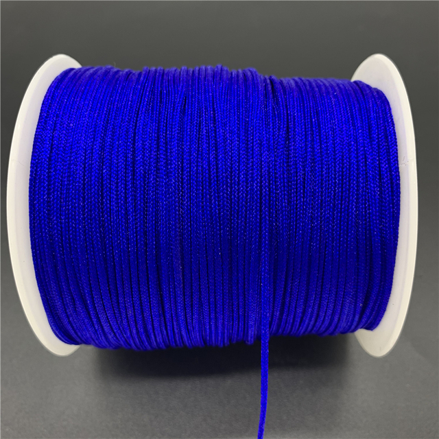 Nylon Cord Thread Chinese Knot Macrame Cord Bracelet Braided String DIY Tassels Beading For Shamballa Rope