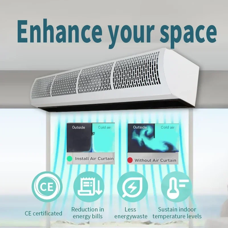 Air Curtain MachineHoneycomb Series Door Window Small Air Curtain Machine For Door