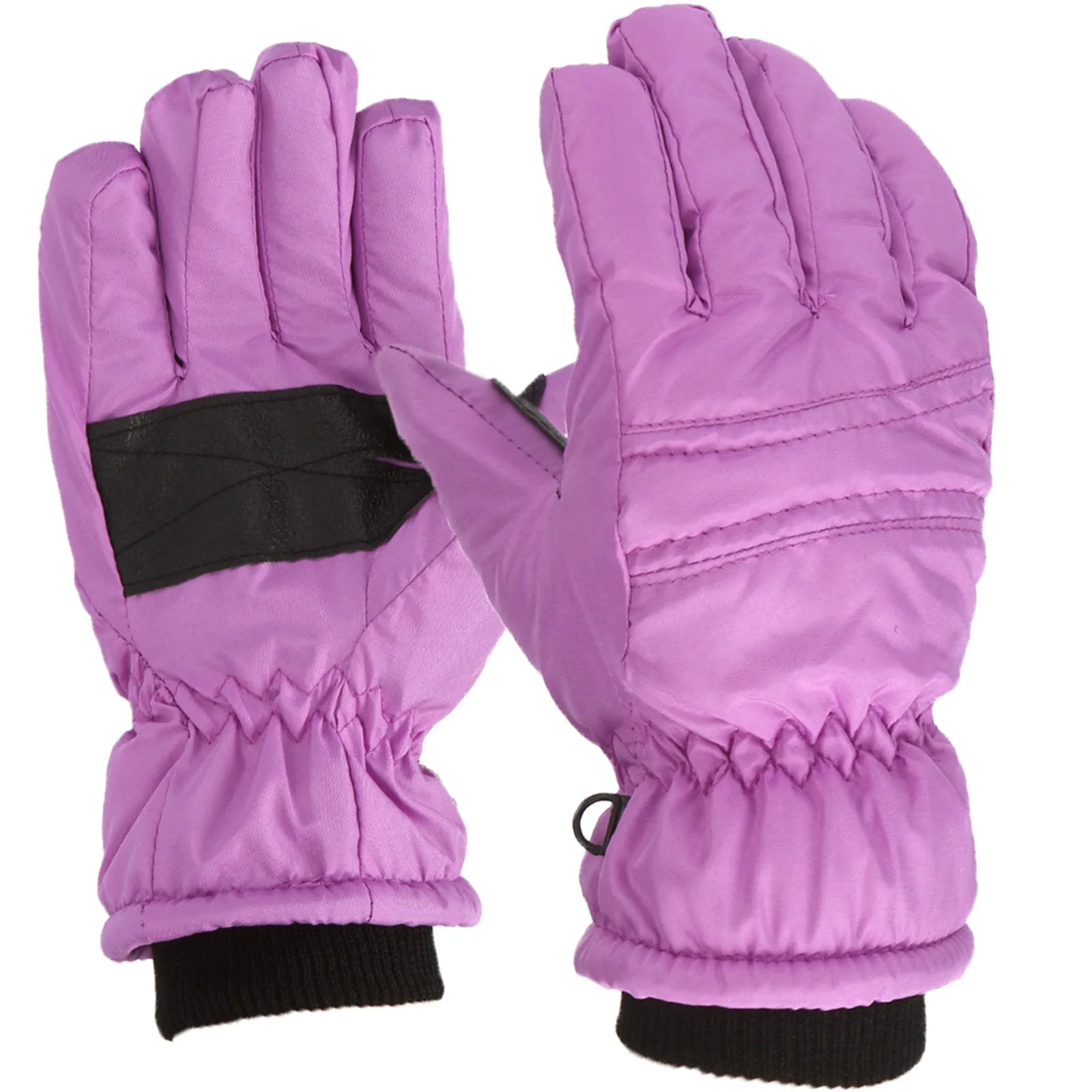7-12 Years Winter Children Ski Gloves Kids Boys Girls Snow Skating Snowboarding Windproof Warm Ski Gloves Outdoor Sports