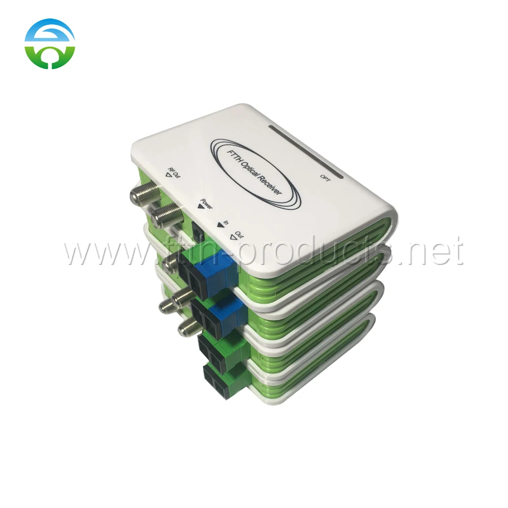 R23B CATV  Node Mini FTTH Optical WDM Receiver Triplexer Minimode With Two RF Port