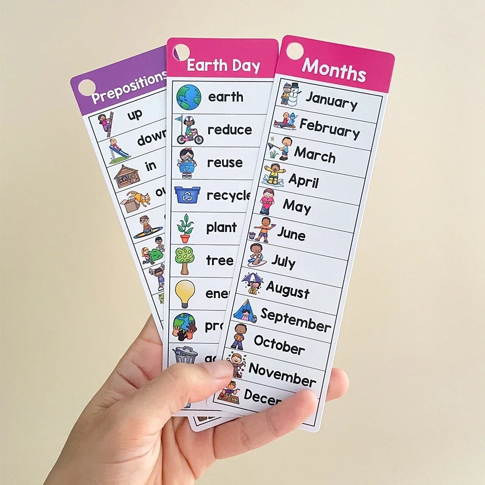 Children 40 Themes Writing Center Word Lists Flashcards for Preschool / Pre-K / Kindergarten 426 Words Extend Student Writing 6