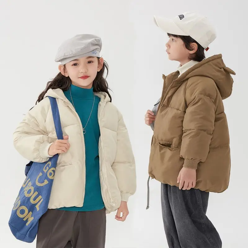 

Clothes for Babies Boy's Quilted Cotton Coat Jacket Winter Children Baby Girl Jacket Top Warm
