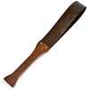 49CM Genuine Cowhide Leather Horse Whip With solid Wood Handle Flogger Equestrian Whips Teaching Training Riding Whips 1