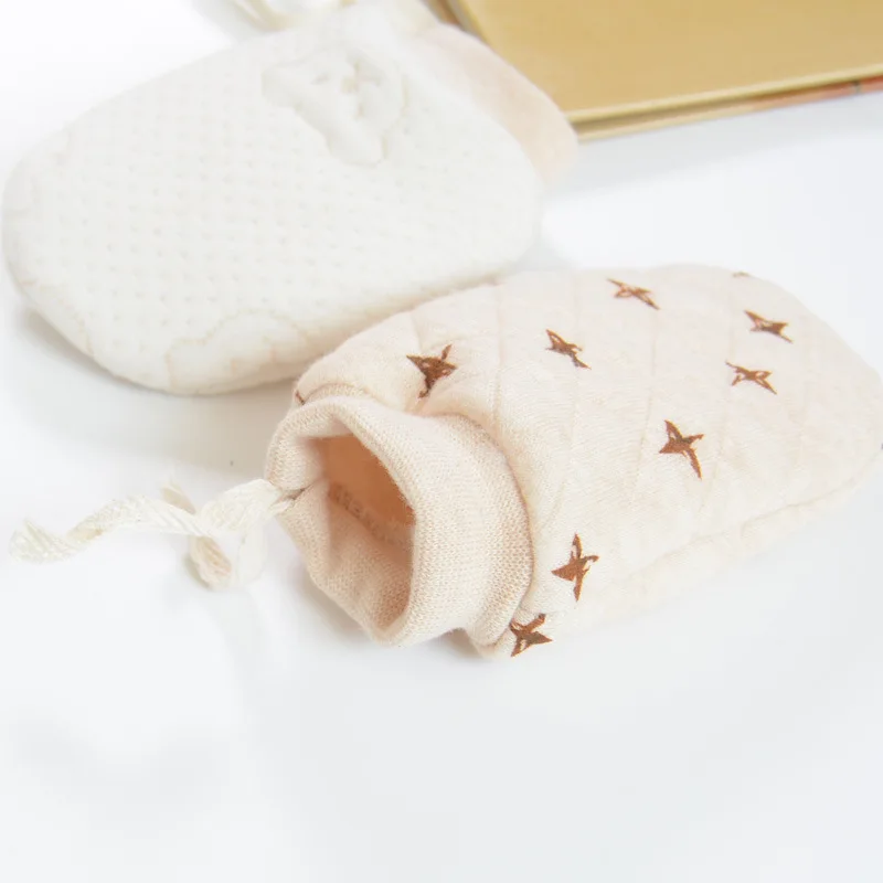 0-2Y Baby Gloves Winter Baby Anti-Grab Mittens Full Finger Boys Girls Thicken Warmer Fleece Gloves Toddler for Newborn Gift 4